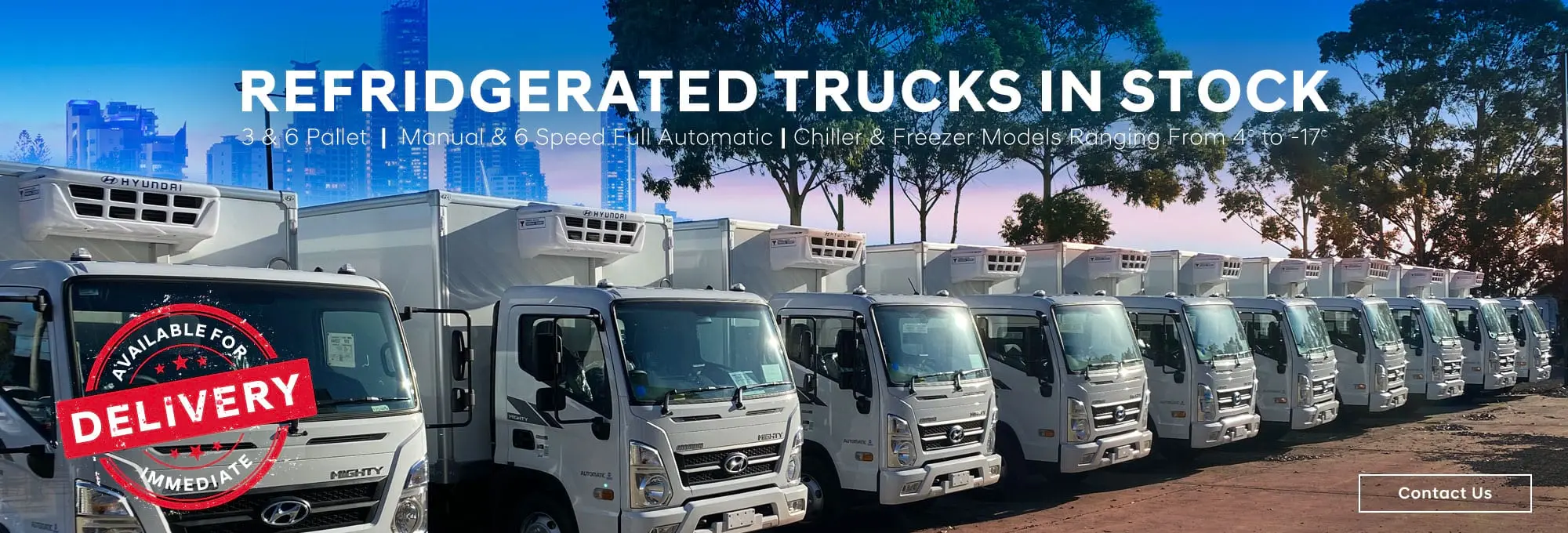 Refridgerated Trucks Hp Banner